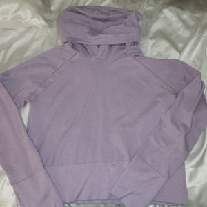 Violet running hoodie